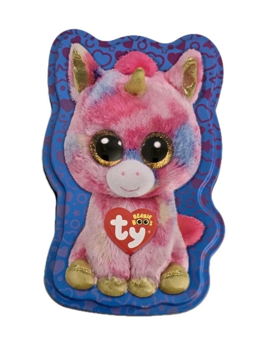 TY Beanie Boos Fantasia Unicorn‎ Empty Tin Storage Decor Collector's Item